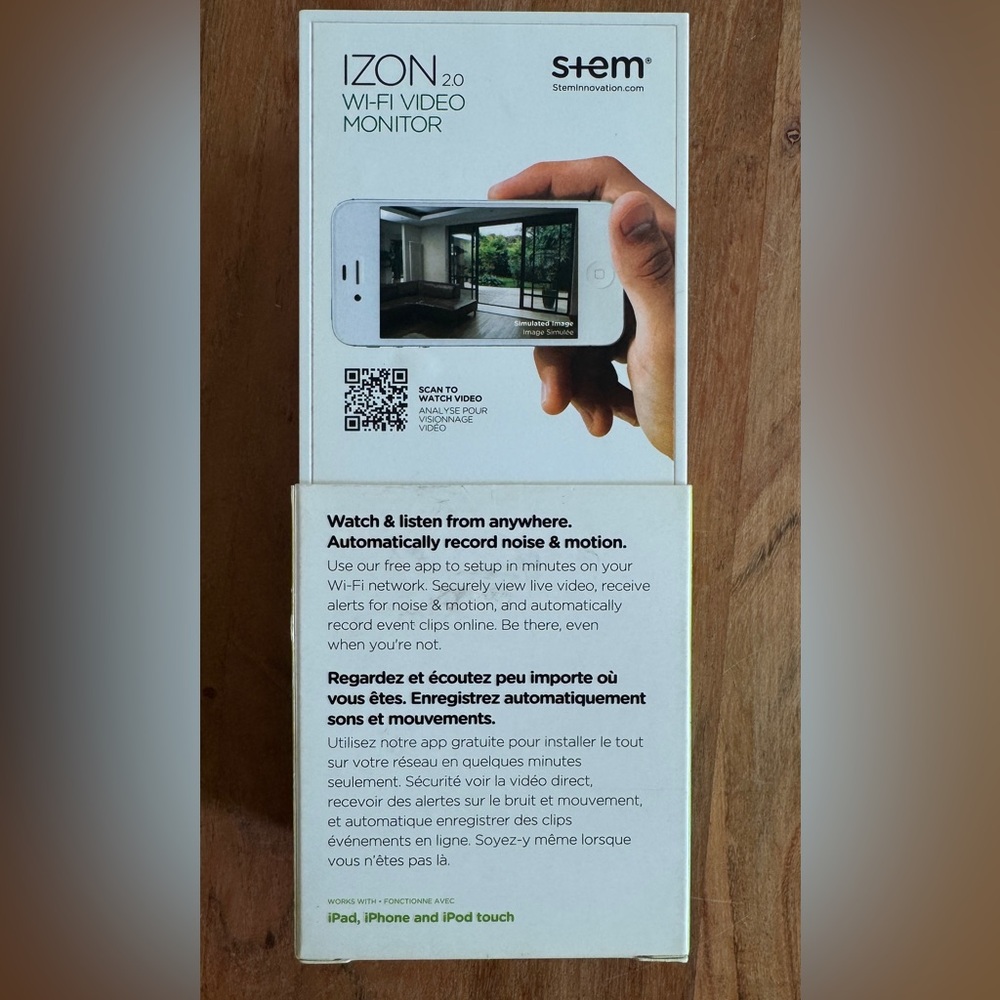 IZON 2.0 Wi-Fi Video Monitor - Picture 3 of 5